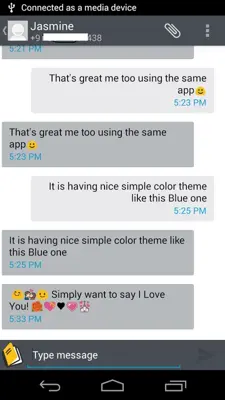 Messaging android App screenshot 5