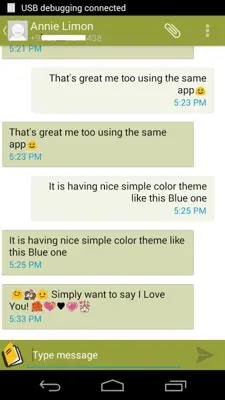 Messaging android App screenshot 6